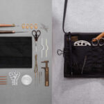 Minimalist backpack with clean lines and neutral colors for men, ideal for work and leisure