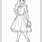 Barbie coloring pages