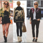 Men wearing different styles of bomber jackets