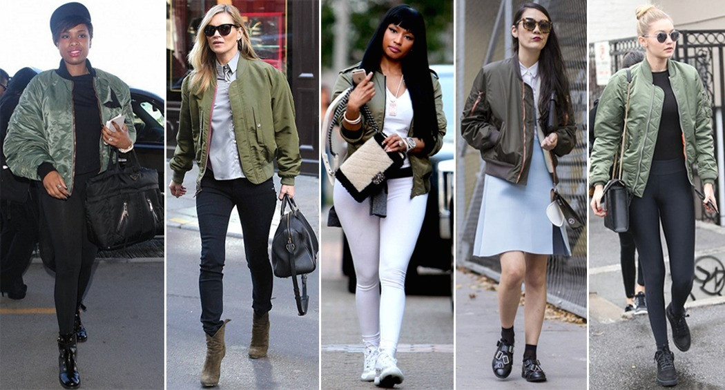 Bomber jackets have been the bomb dot com this year