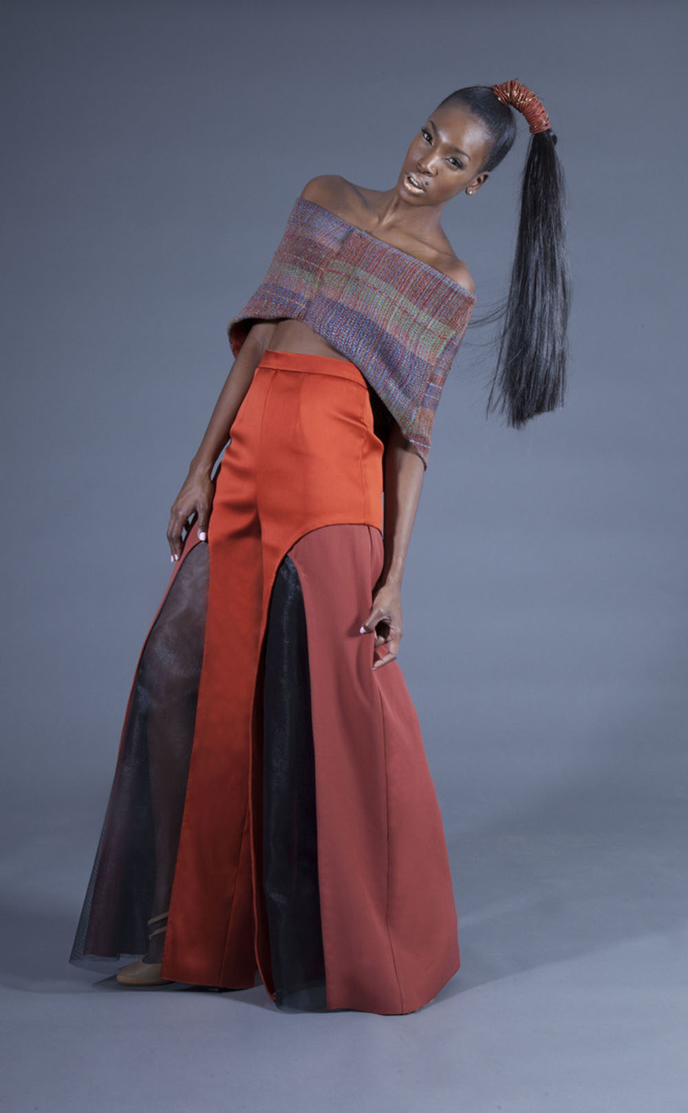 Nubia Williams design, showcasing her use of architectural shapes and vibrant colors.