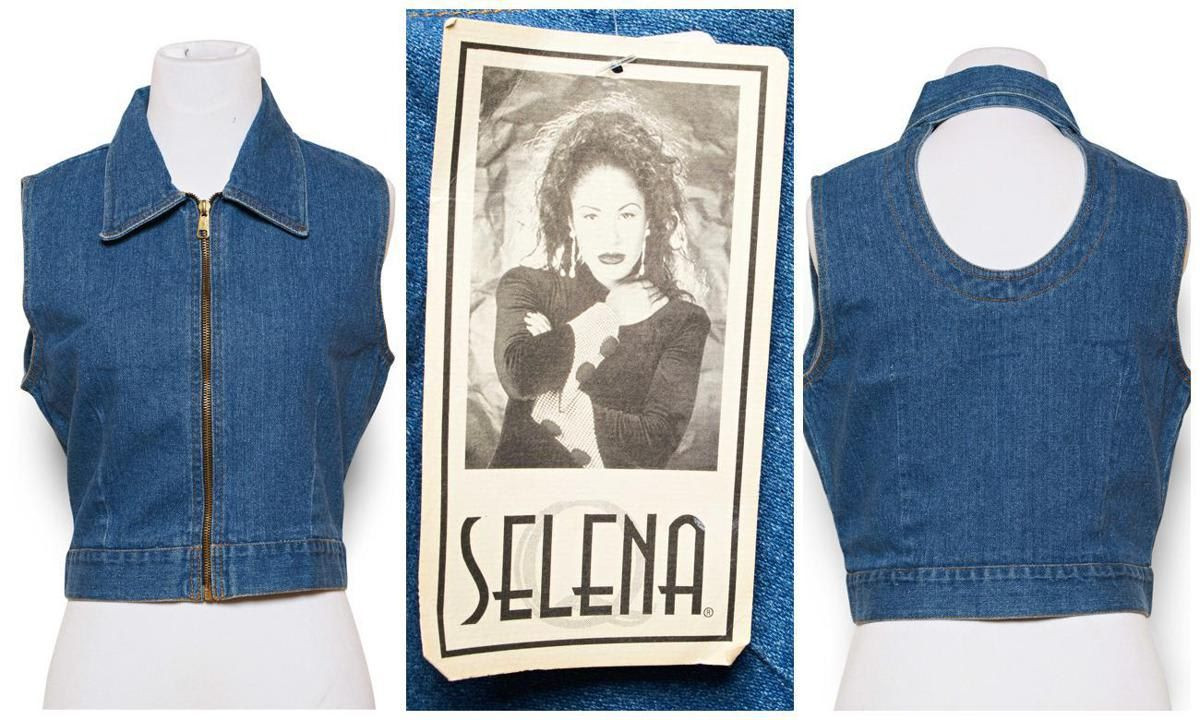 Selena Quintanilla denim vest