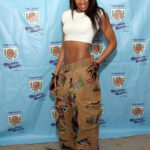 Ciara in 2006, y2k fashion trends, 2000s style trends, cargo pants