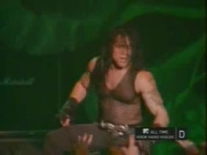 Glenn Danzig in Mesh Shirt