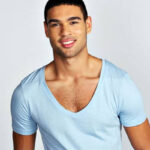 Deep V-Neck T-Shirts