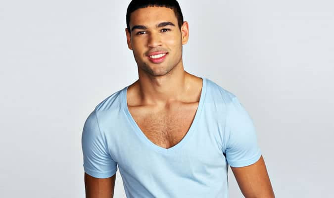 Deep V-Neck T-Shirts