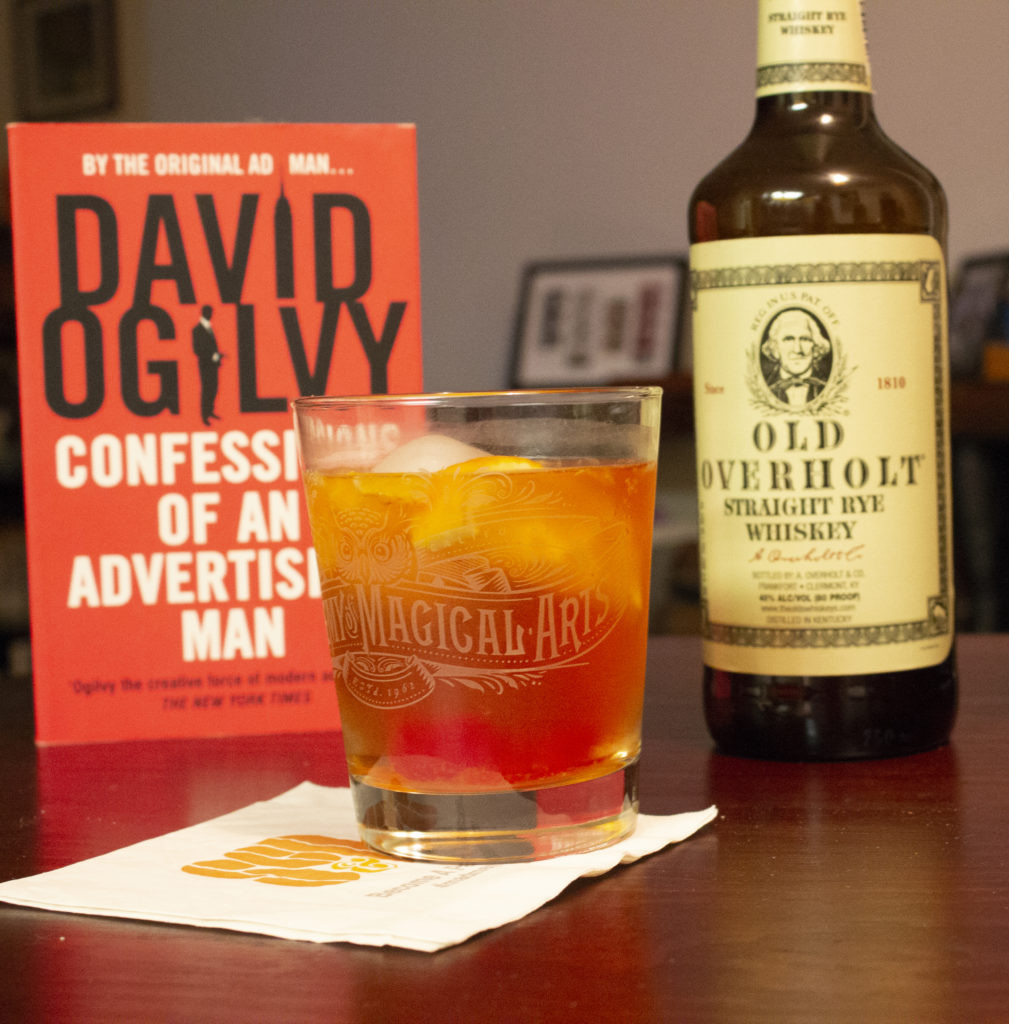 Don Draper with an Old Fashioned