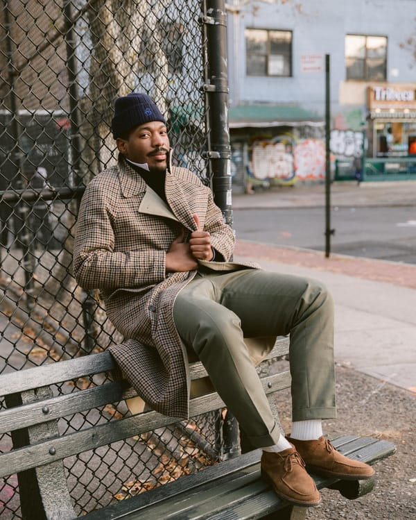 Drake's styling in combining colors and layering