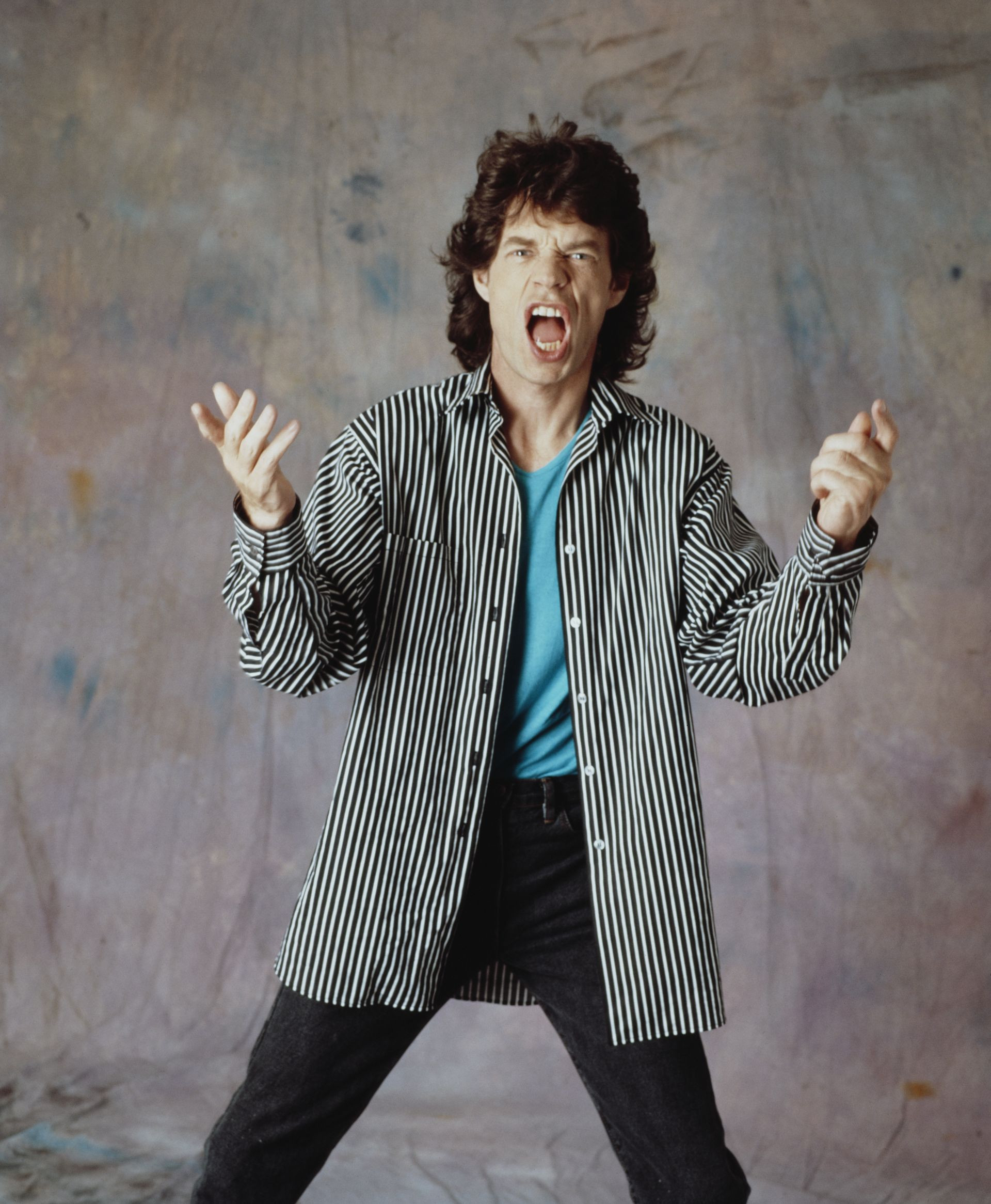 Mick Jagger in the 80s