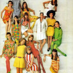 Man in a 70s-inspired disco outfit with a sequined shirt and flared pants