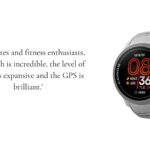 A fashionable activity tracker seamlessly integrated into a man's wardrobe