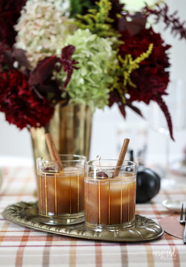 Pumpkin Old Fashioned Fall Cocktail Recipe Pumpkin oldfashioned cocktail fall recipe