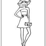 fashion coloring pages for kids