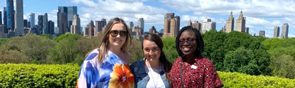 Students During New York Trip