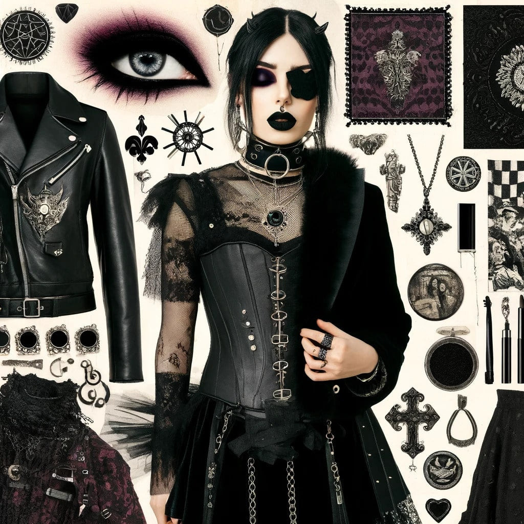 gothic fashion key elements and must haves items