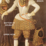 Renaissance men's fashion featuring doublets, hose, jerkins and robes