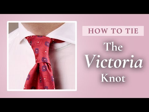 YouTube video demonstrating tie knots