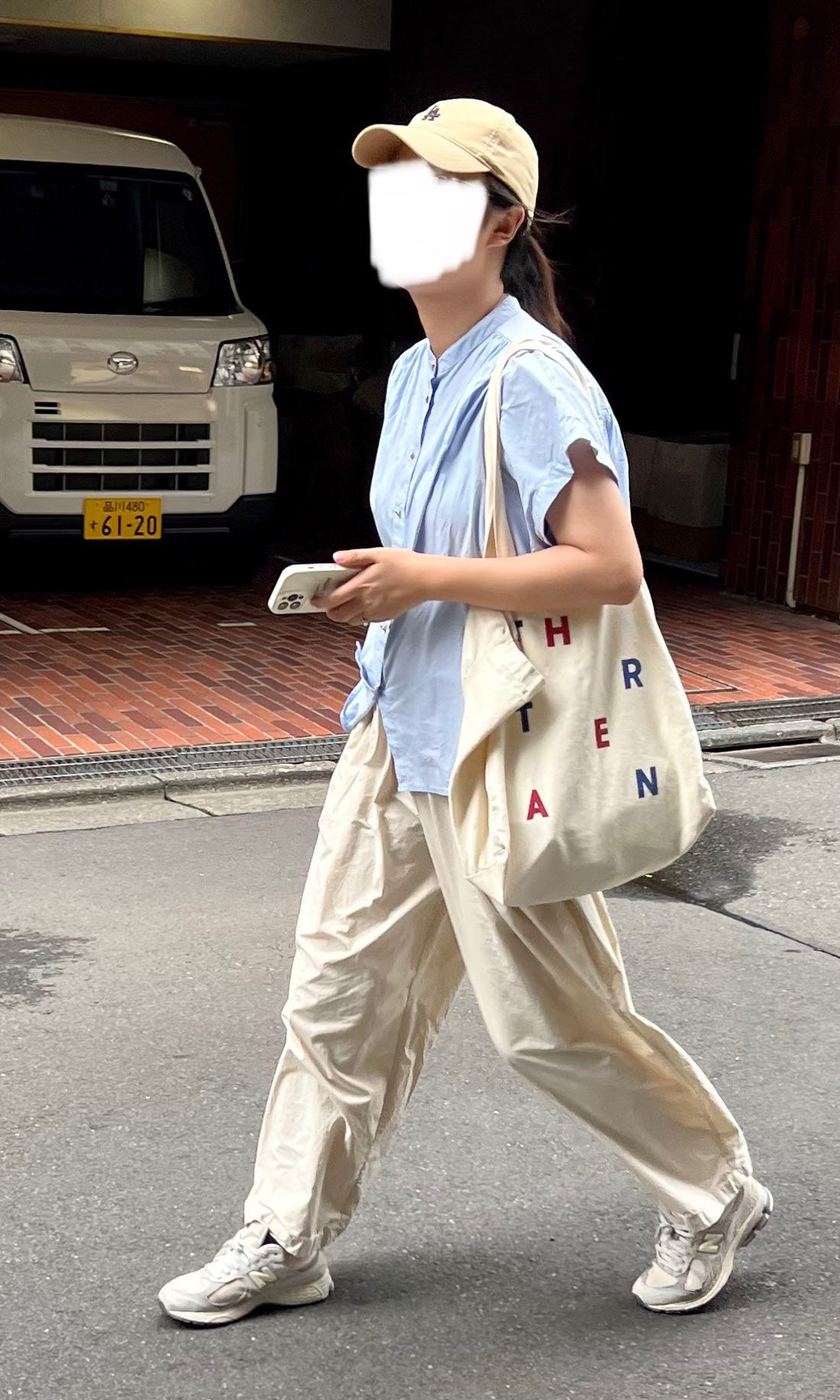 Japanese street style oversized shirt