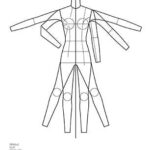 Female Fashion Flats Template