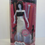 Harumika fashion design toy set featuring a mannequin and fabric swatches