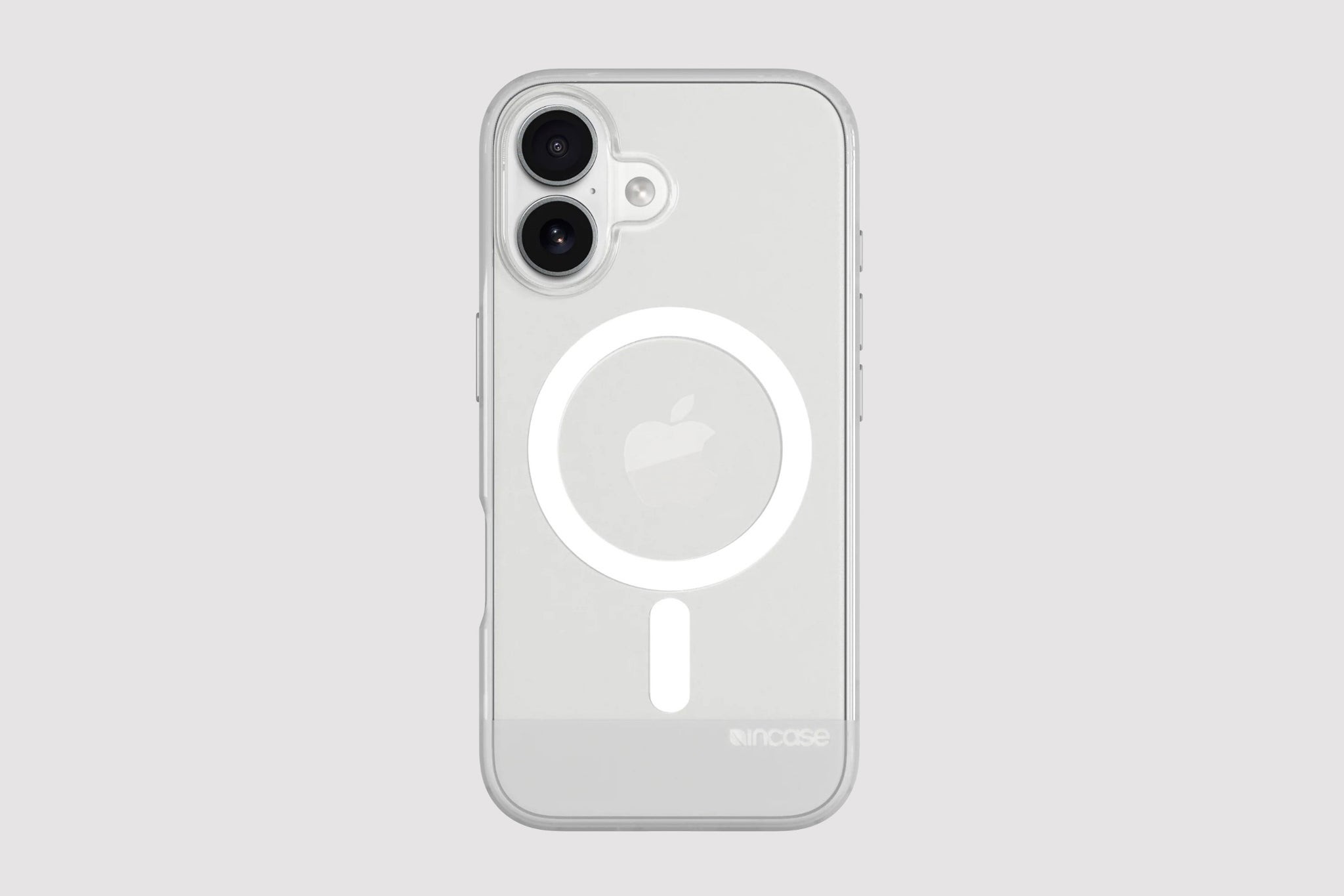 A clear Incase Slim iPhone case.