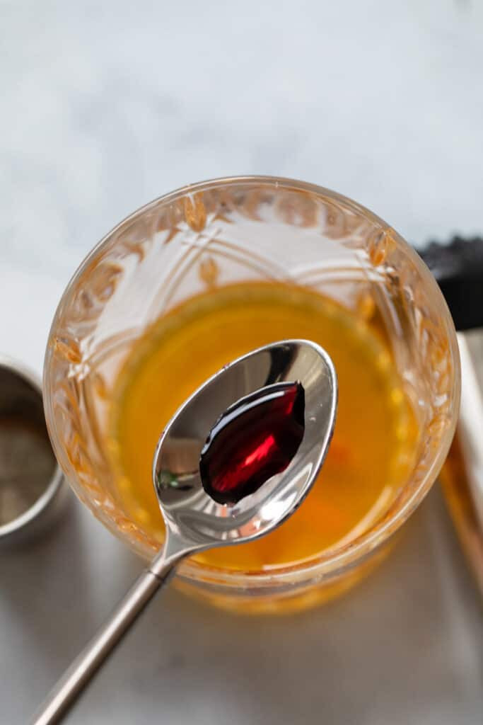 Irish Old Fashioned with Orange Peel