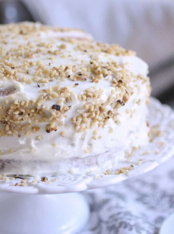 Old Fashioned Italian Cream Cake