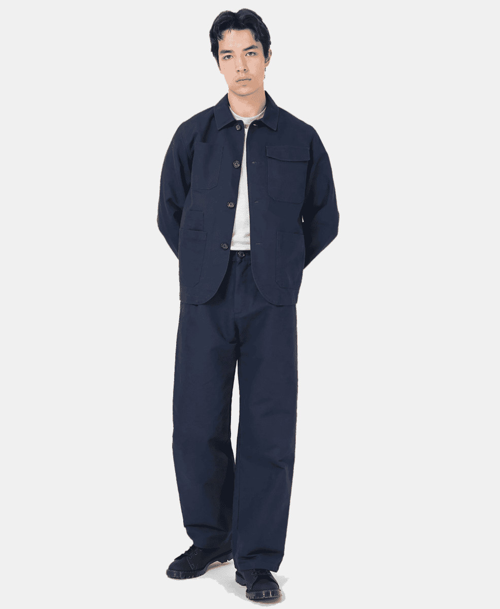 Carpenter with durable workwear