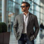 Man looking sharp showing the importance of caring about appearance