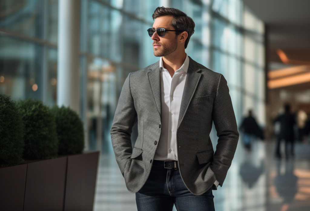 Man looking sharp showing the importance of caring about appearance