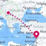 Fashion Map from Belgrade to Beirut