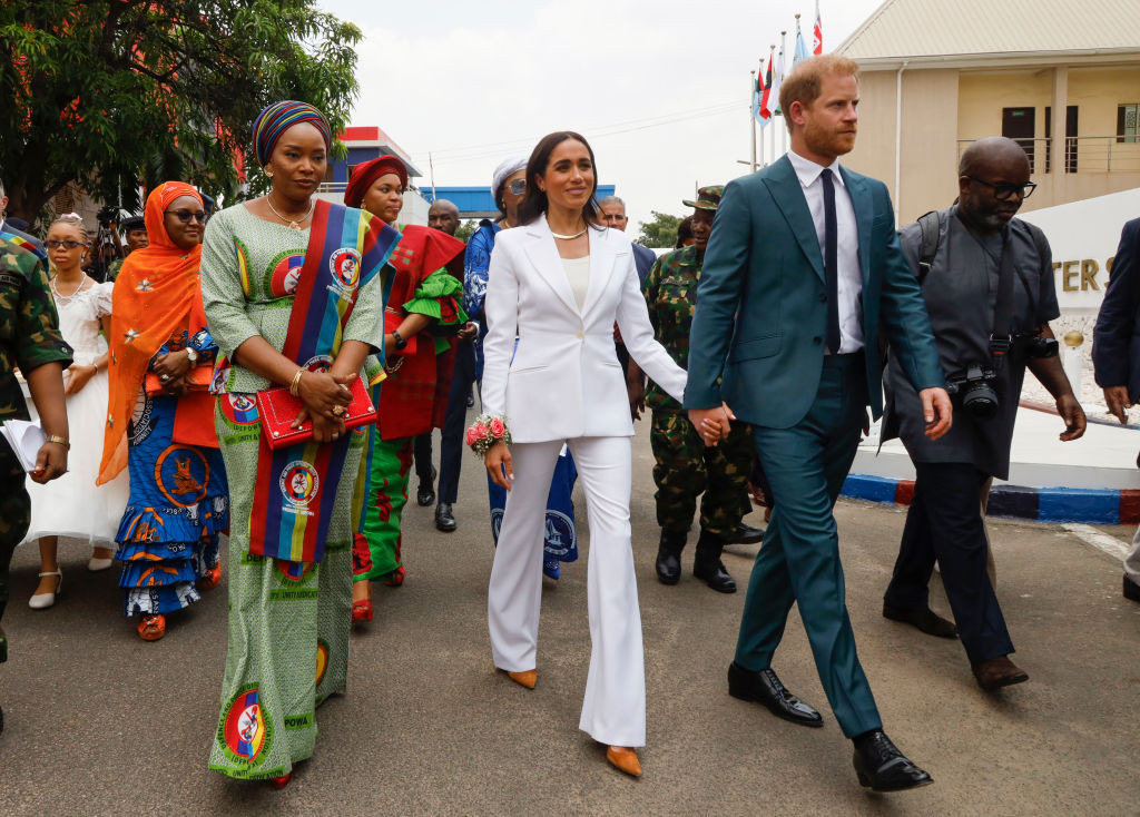 Meghan Markle at Defense Headquarters