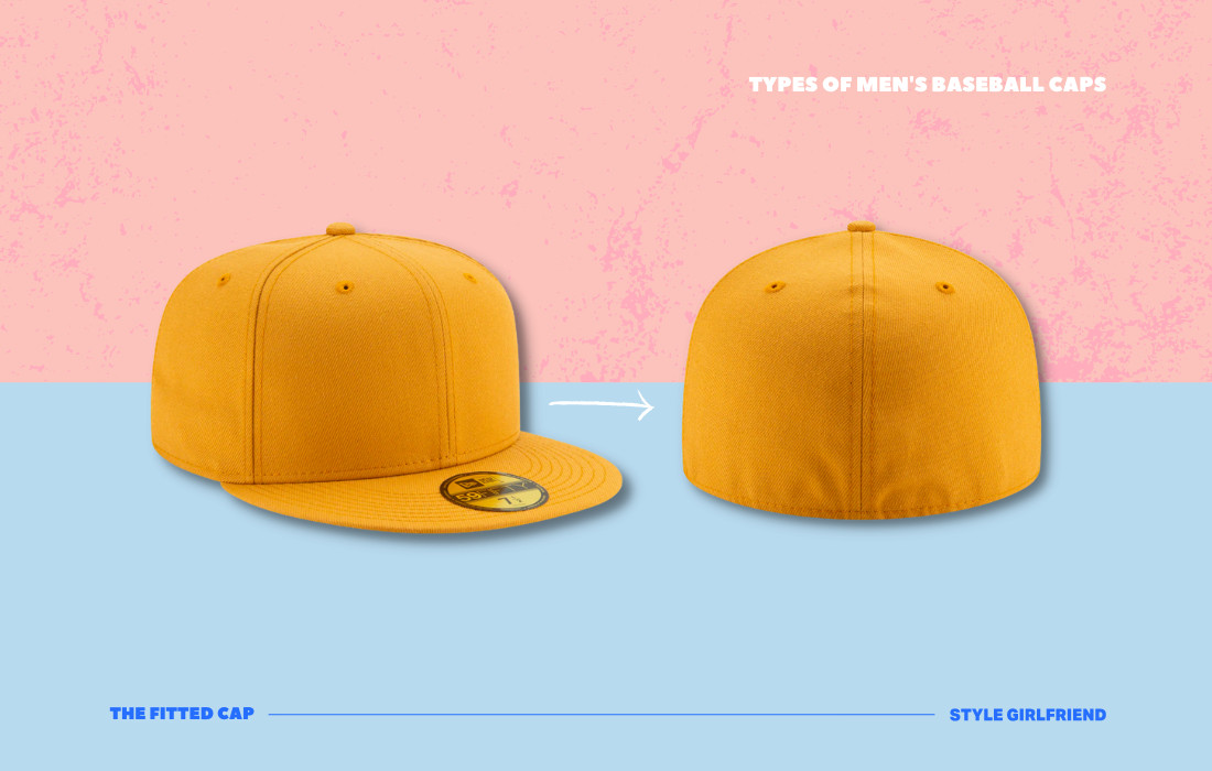 men's fitted cap