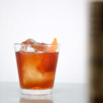 Buffalo Trace Old Fashioned with Orange Peel