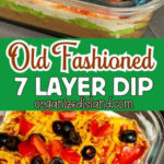 Authentic Old Fashioned 7 Layer Dip Ingredients
