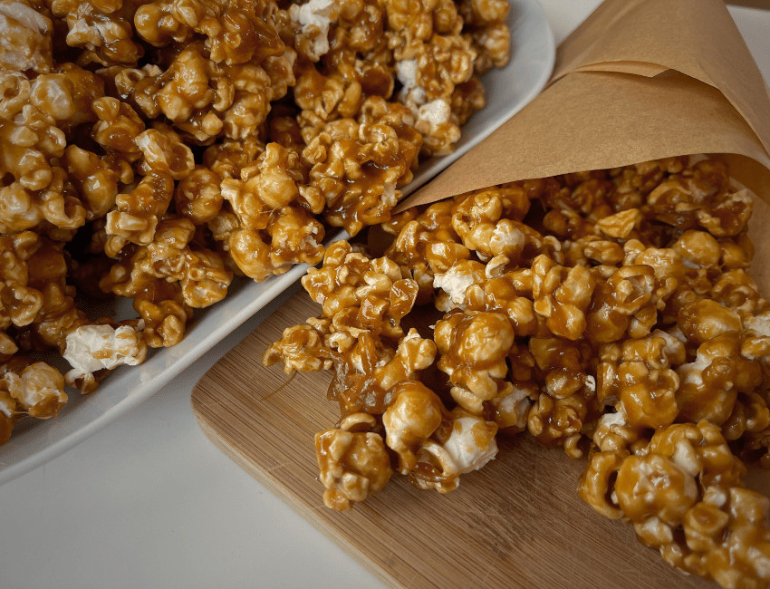 Old Fashioned Caramel Corn Ingredients