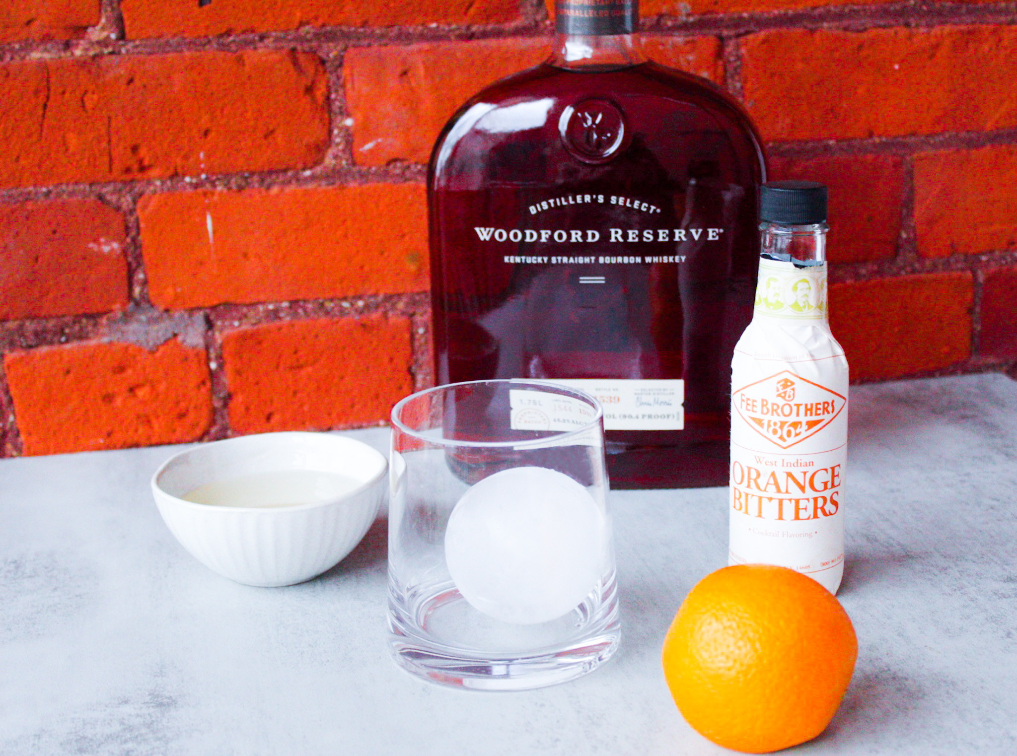 Smokey Old Fashioned Ingredients