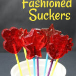 Assortment of colorful, old-fashioned hard candies