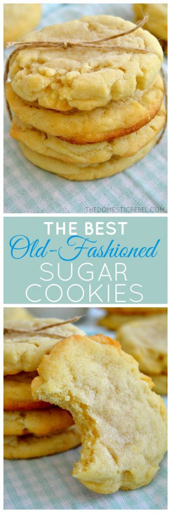 Old Fashioned Sugar Cookies