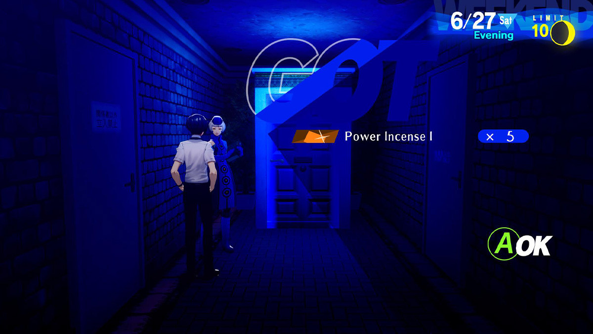 Screenshot of Elizabeth Request 29 reward in Persona 3 Reload