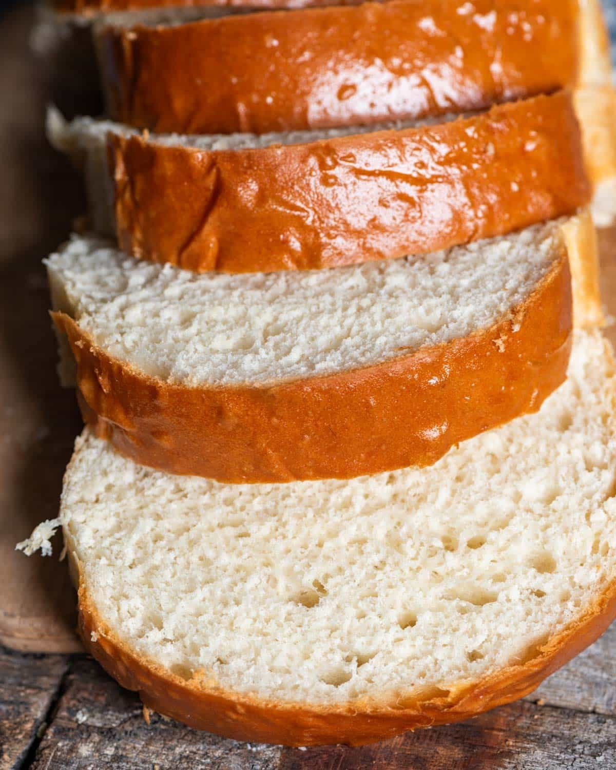Sliced Old Fashioned Potato Bread