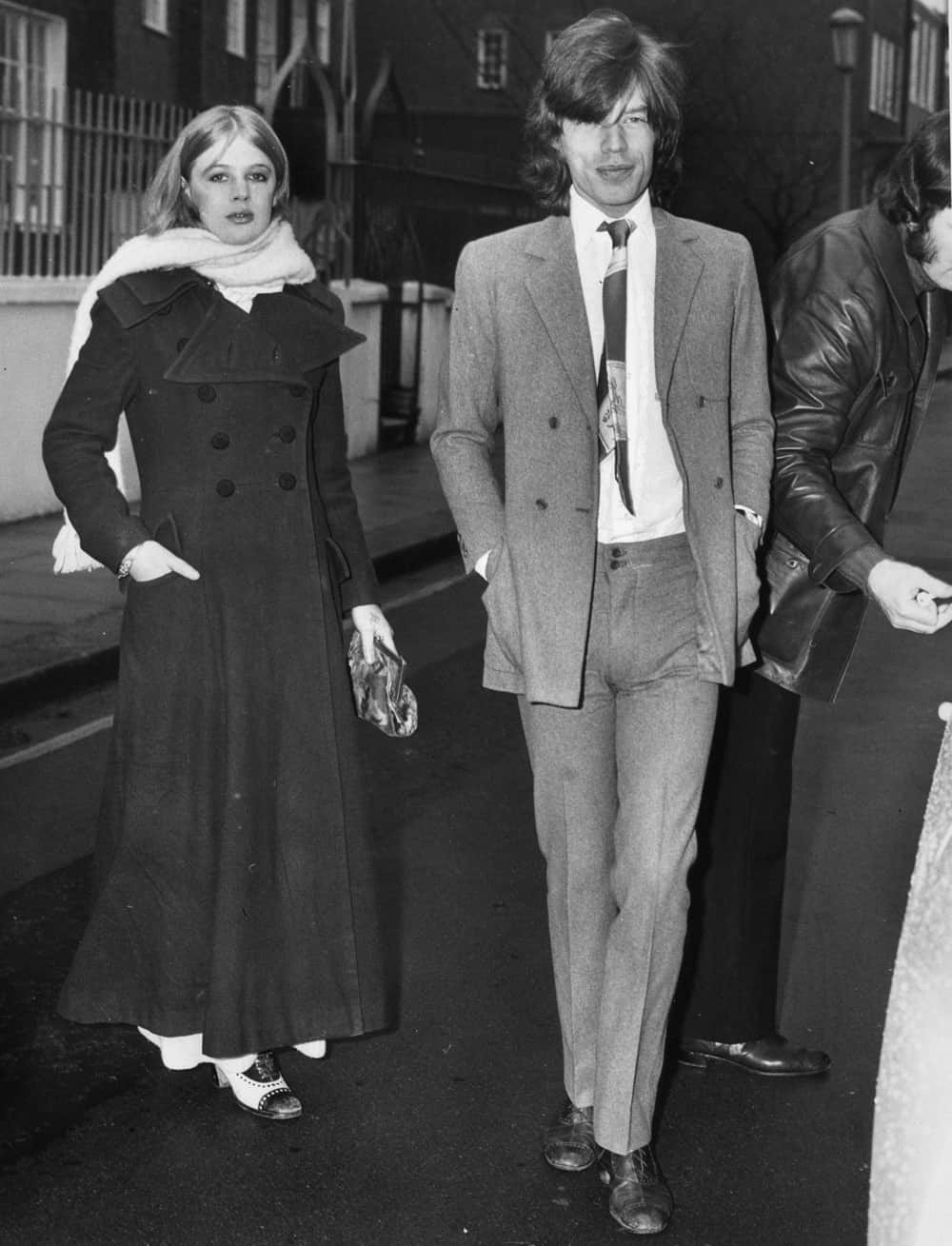 Mick Jagger rock roll fashion in the 70s