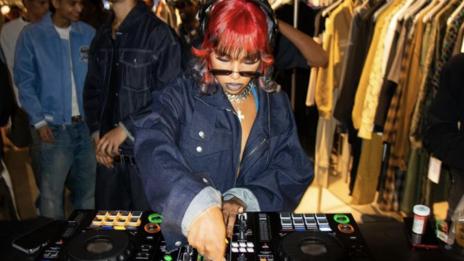 Dylan Ali, a Brooklyn-based DJ performing at New York Fashion Week, blending theater and fashion influences.