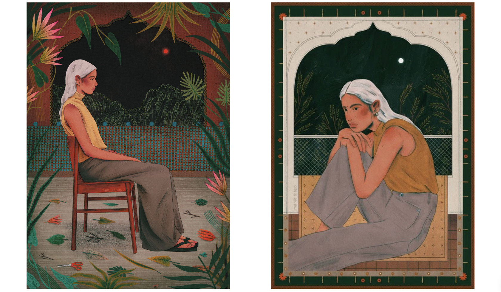 Manjit Thapp Fashion Illustration