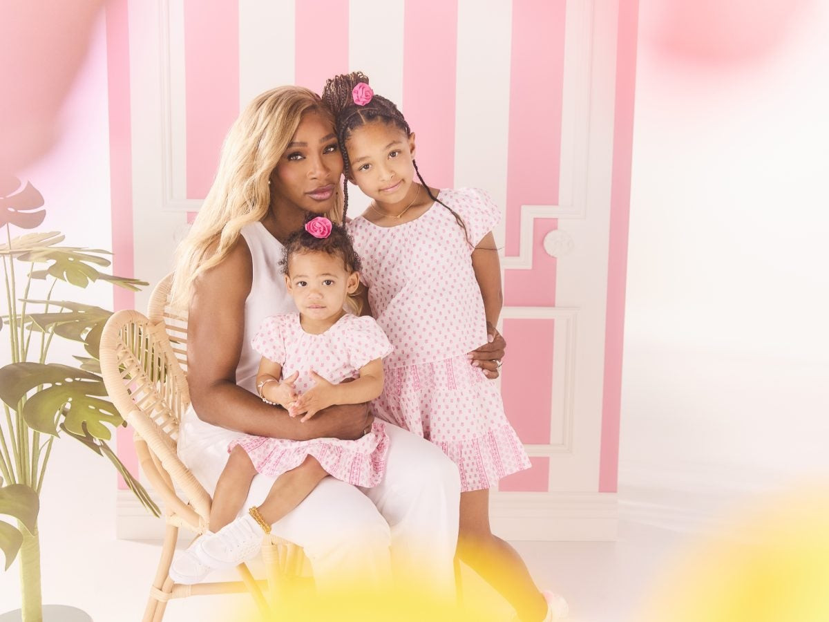 Serena Williams Just Released A Children’s Clothing Collection, With Her Daughters As Stars Of The Campaign
