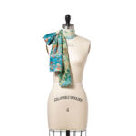 shoulder bow scarf knot
