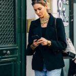 black blazer with jeans street style outfit of the day