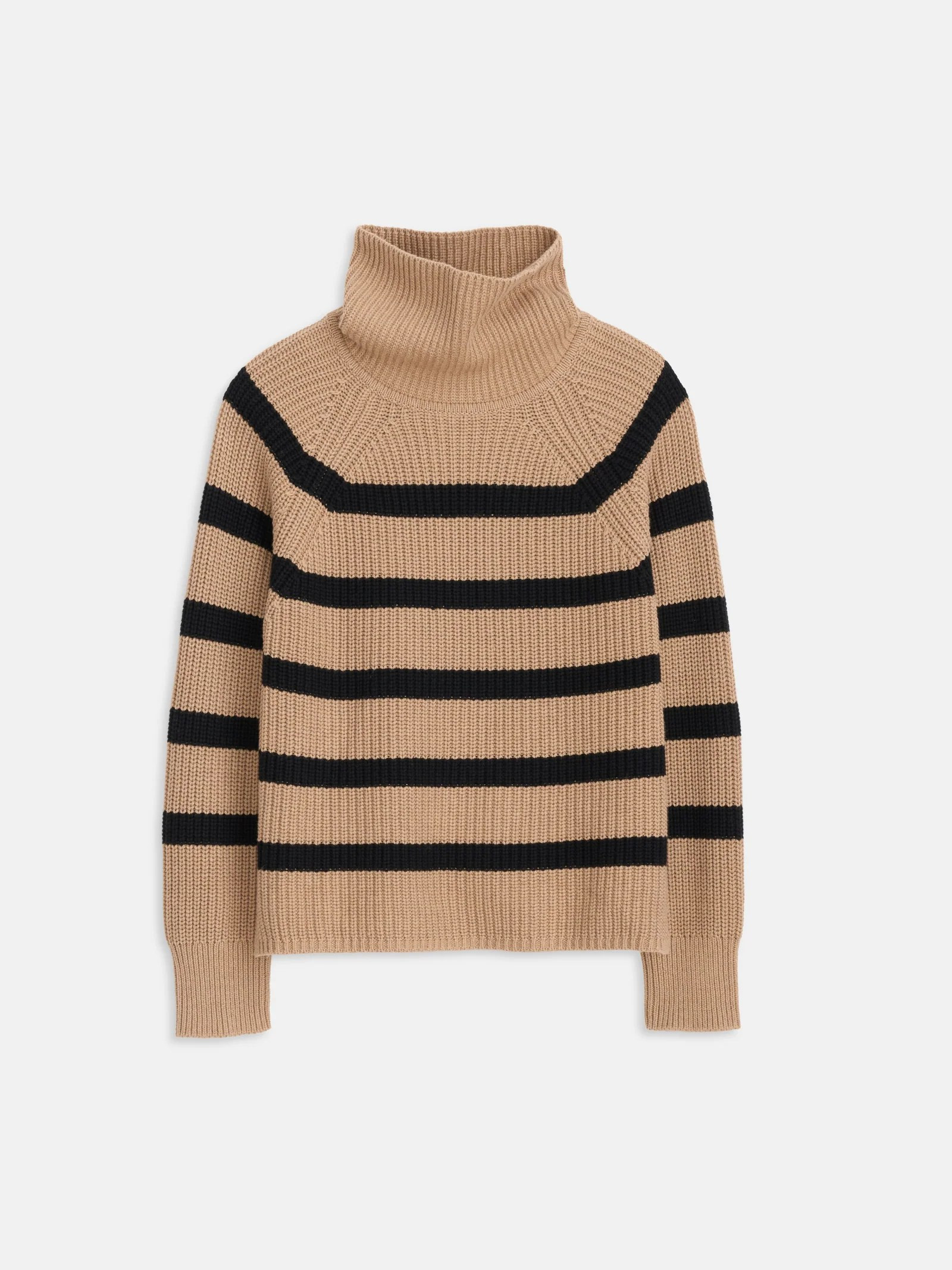 Striped Turtleneck
