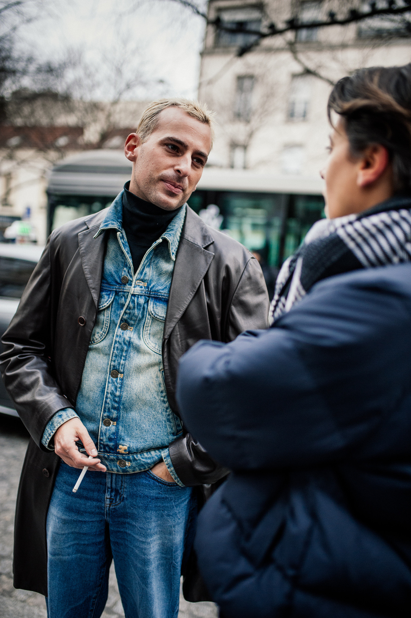 Layering at Paris Men's Fashion Week Fall 2025