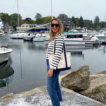 Preppy Outfit with White Shirt and Jeans